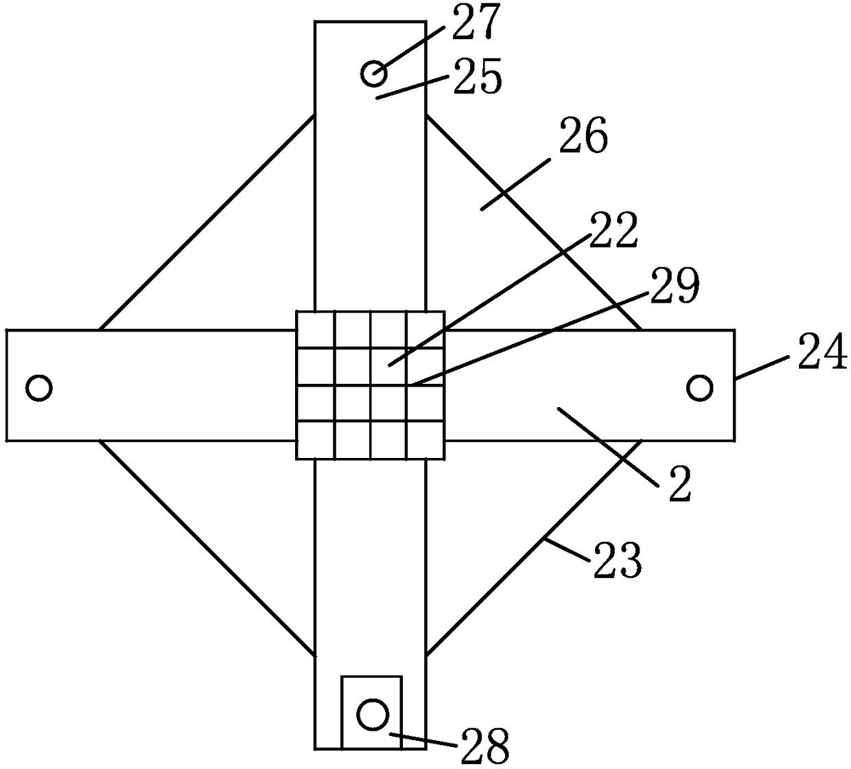 Building with prefabricated reinforced concrete support