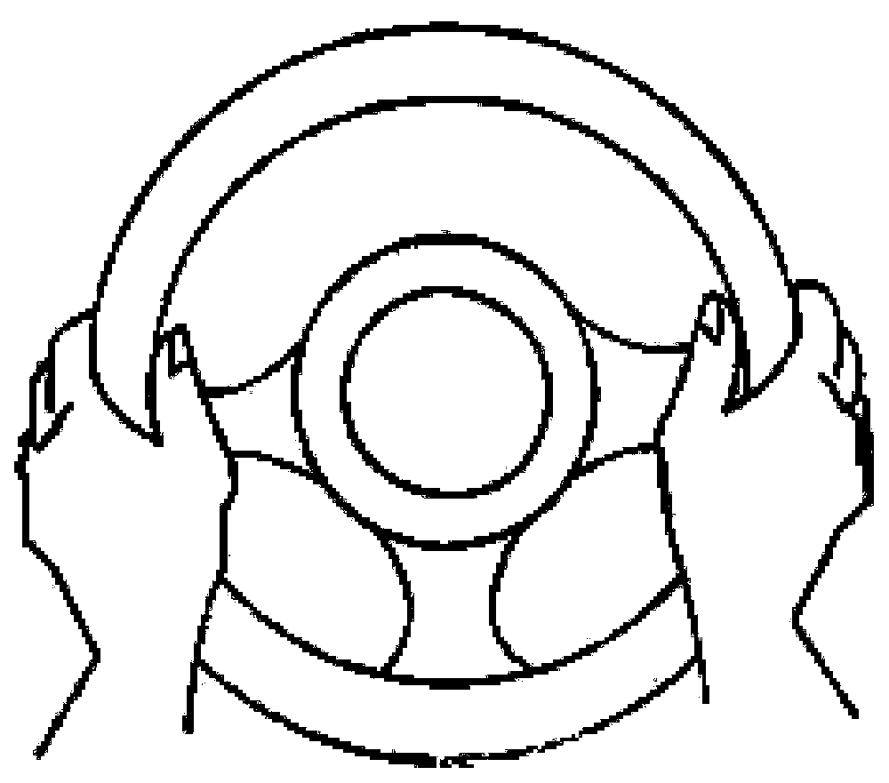 Fingerprint identification system based on vehicle steering wheel, and method thereof