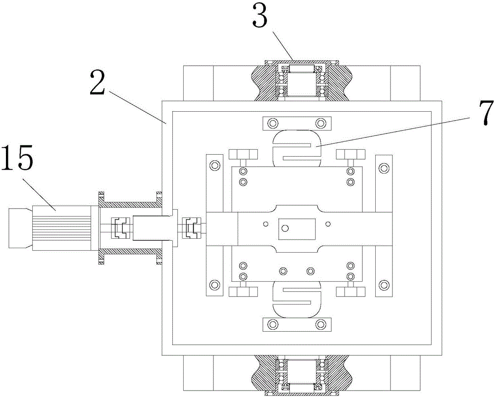 Variable-gravity orientation typical friction pair sliding abrasion tester and test method