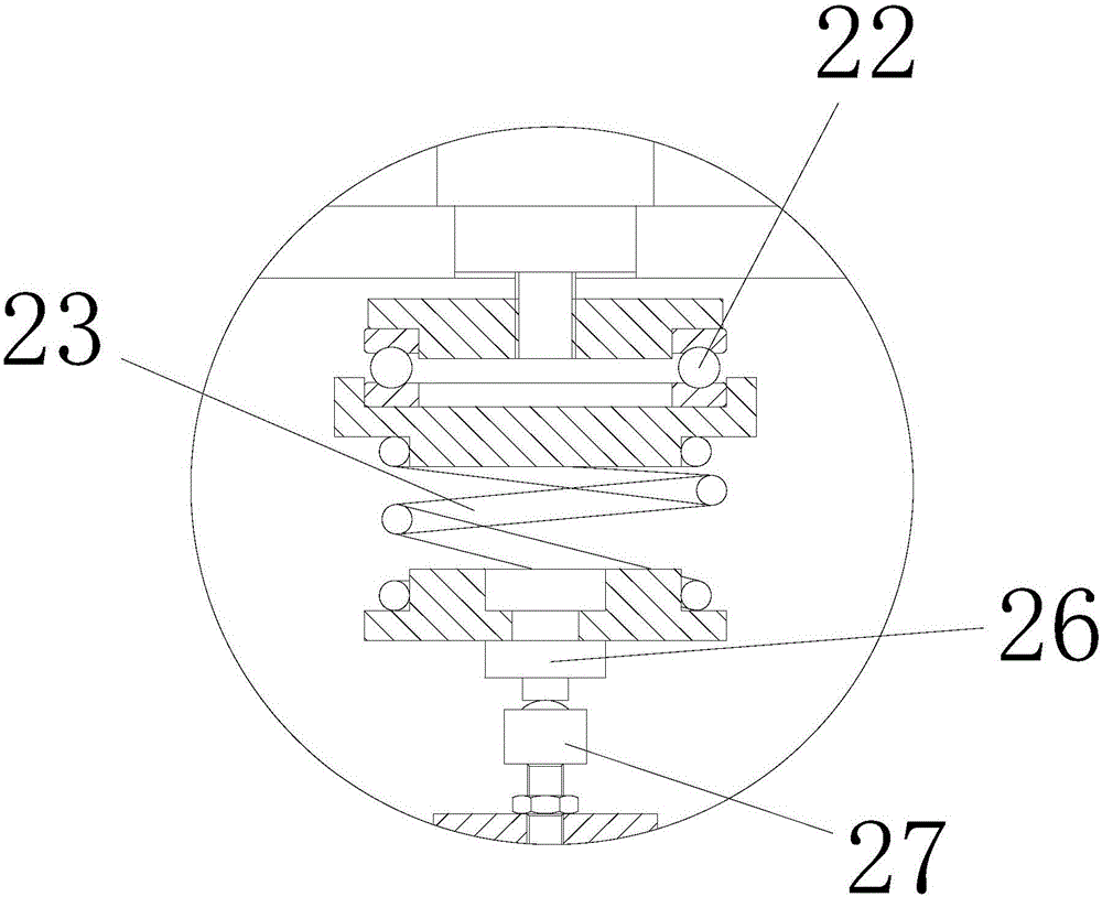 Variable-gravity orientation typical friction pair sliding abrasion tester and test method