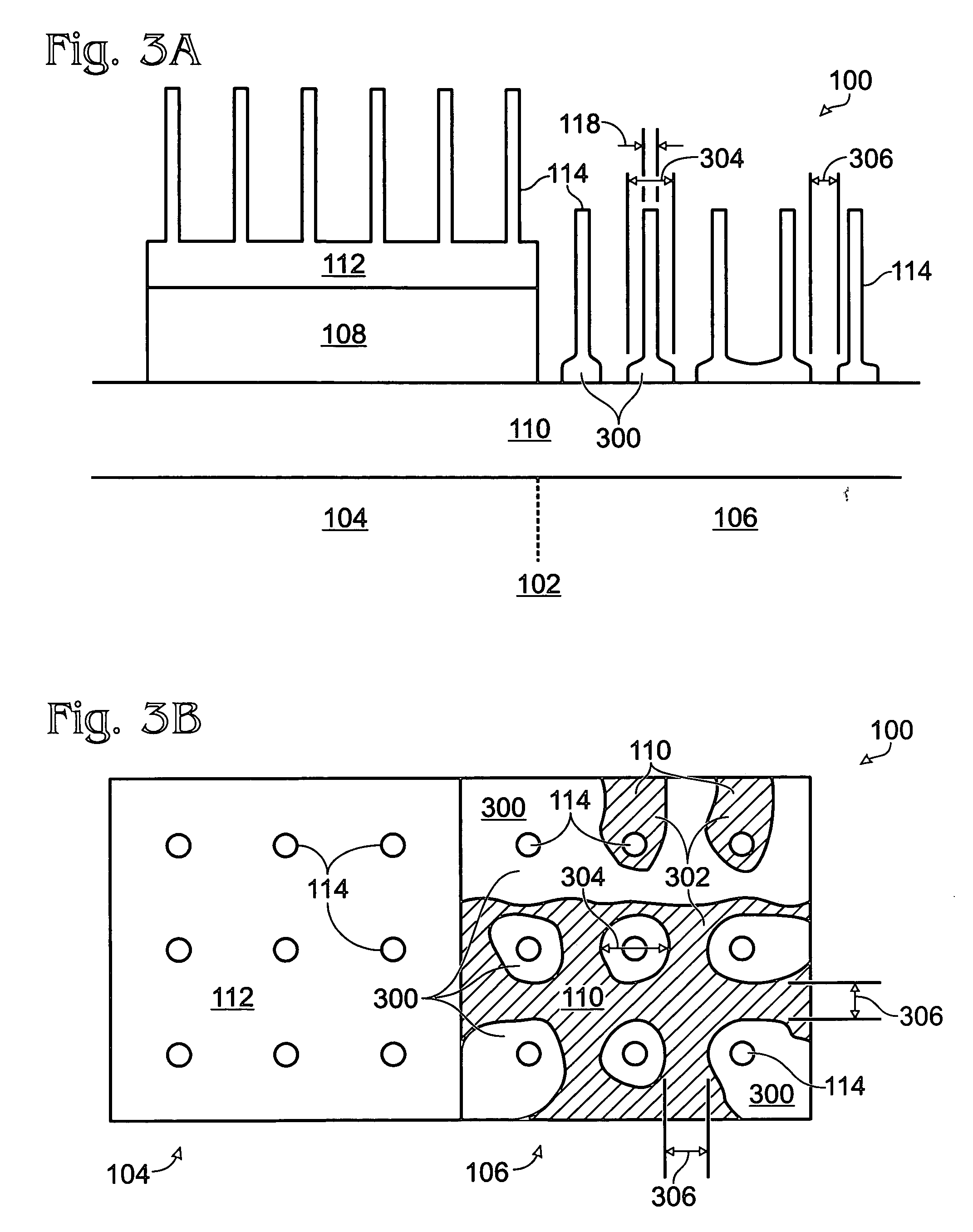 Iridium oxide nanostructure patterning