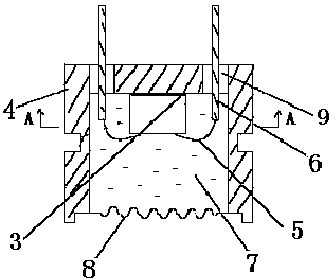 Pressure sensitive core with thermistor