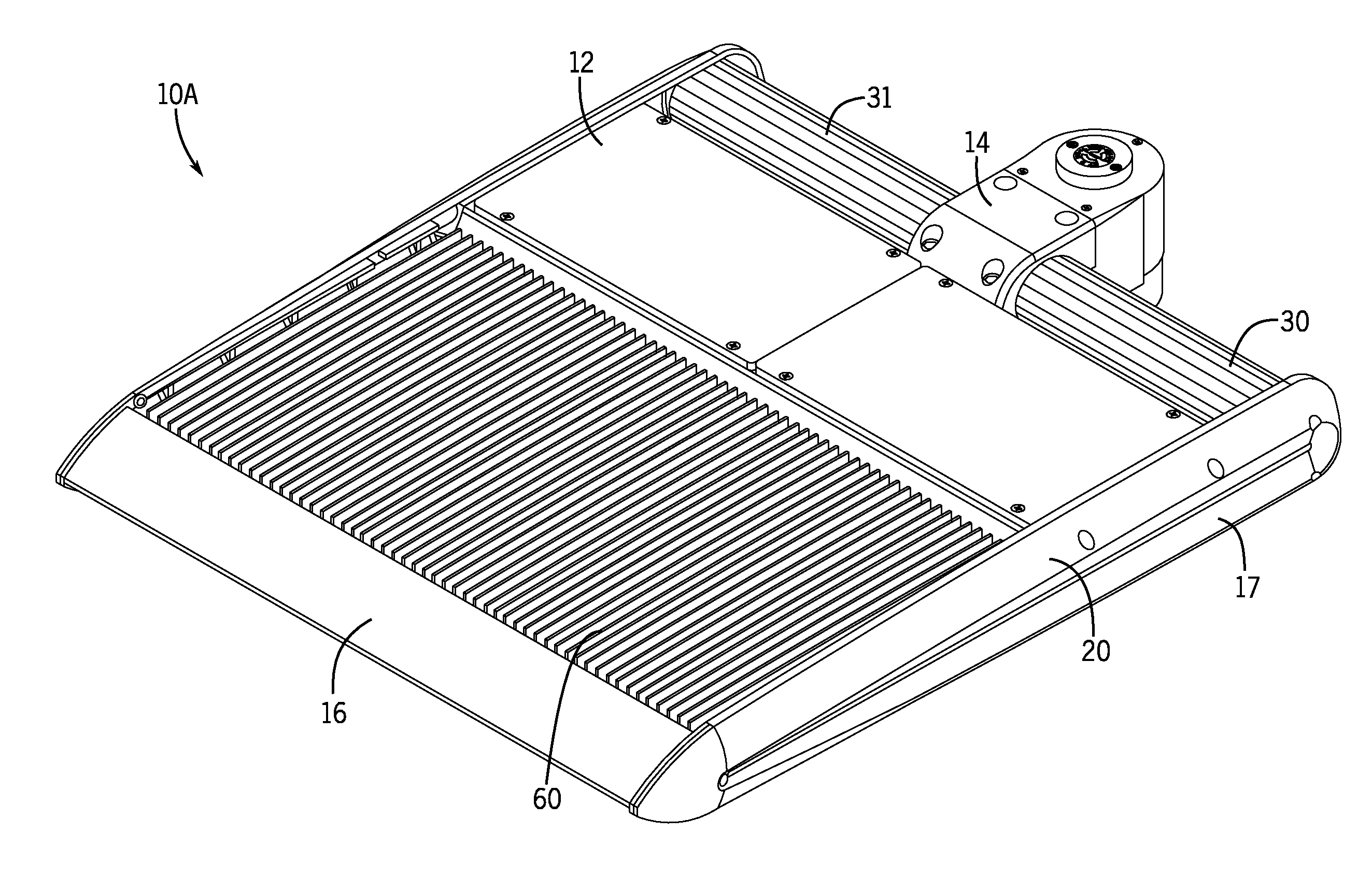 High-Output LED Light Fixture