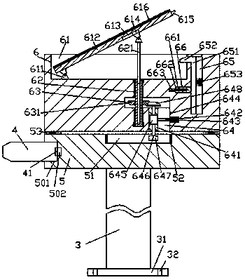 A ground user terminal equipment for communication satellite