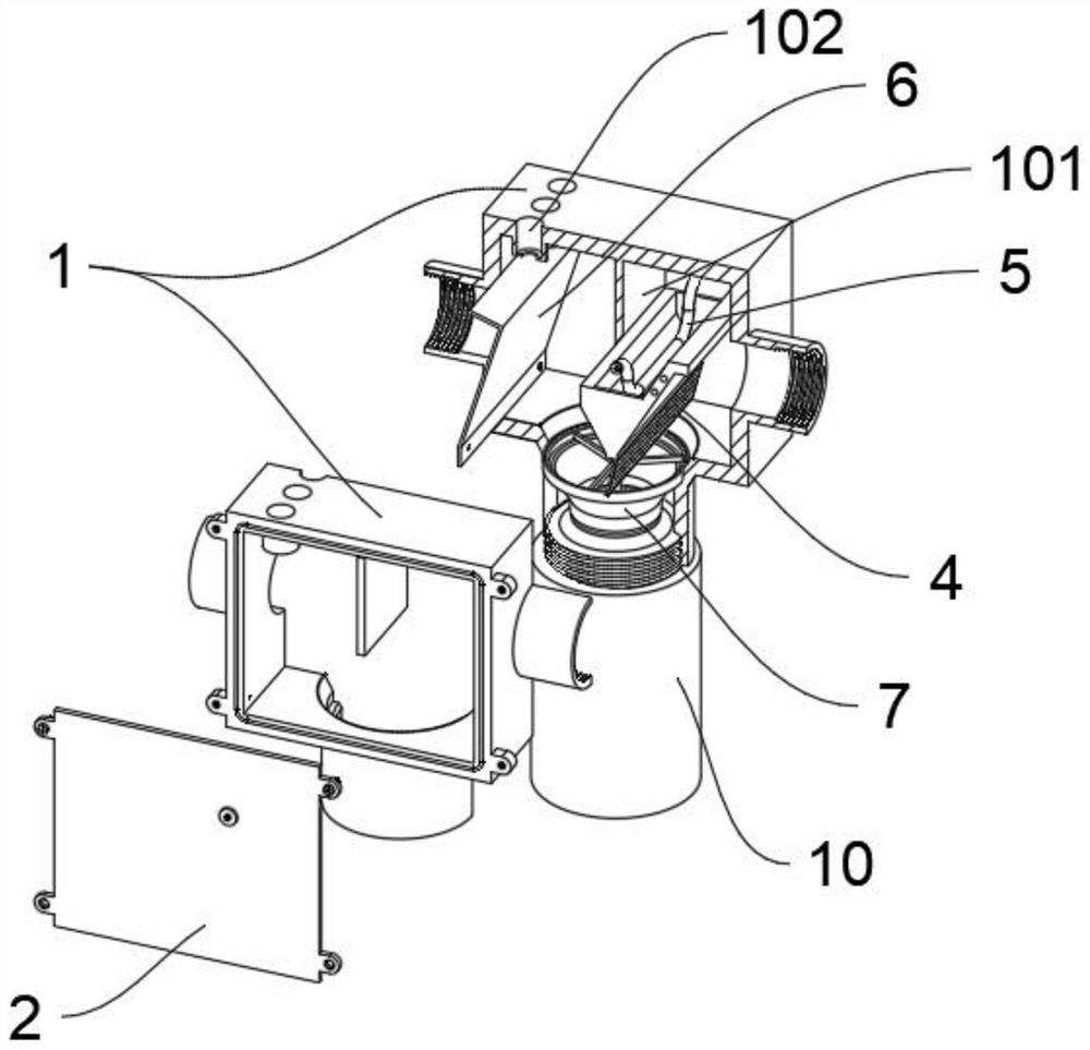 Compliance detection device for exhaust gas emission