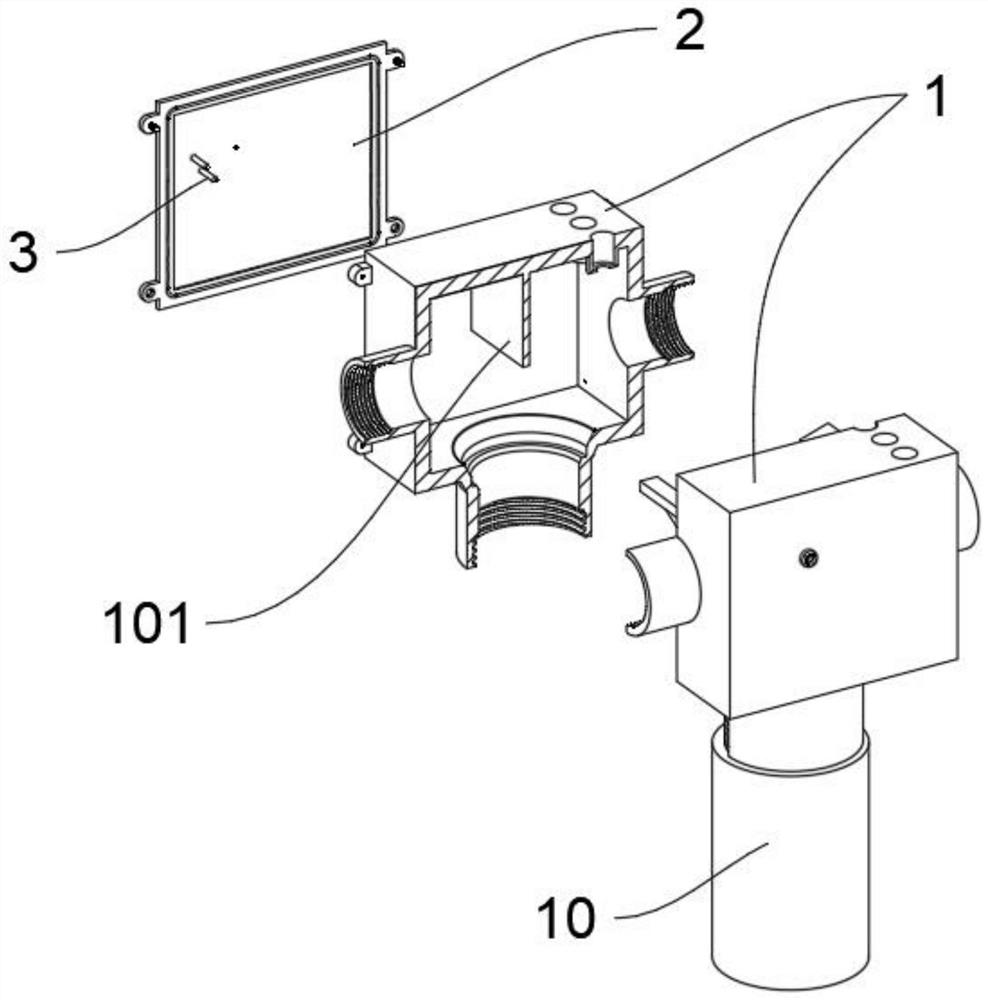 Compliance detection device for exhaust gas emission