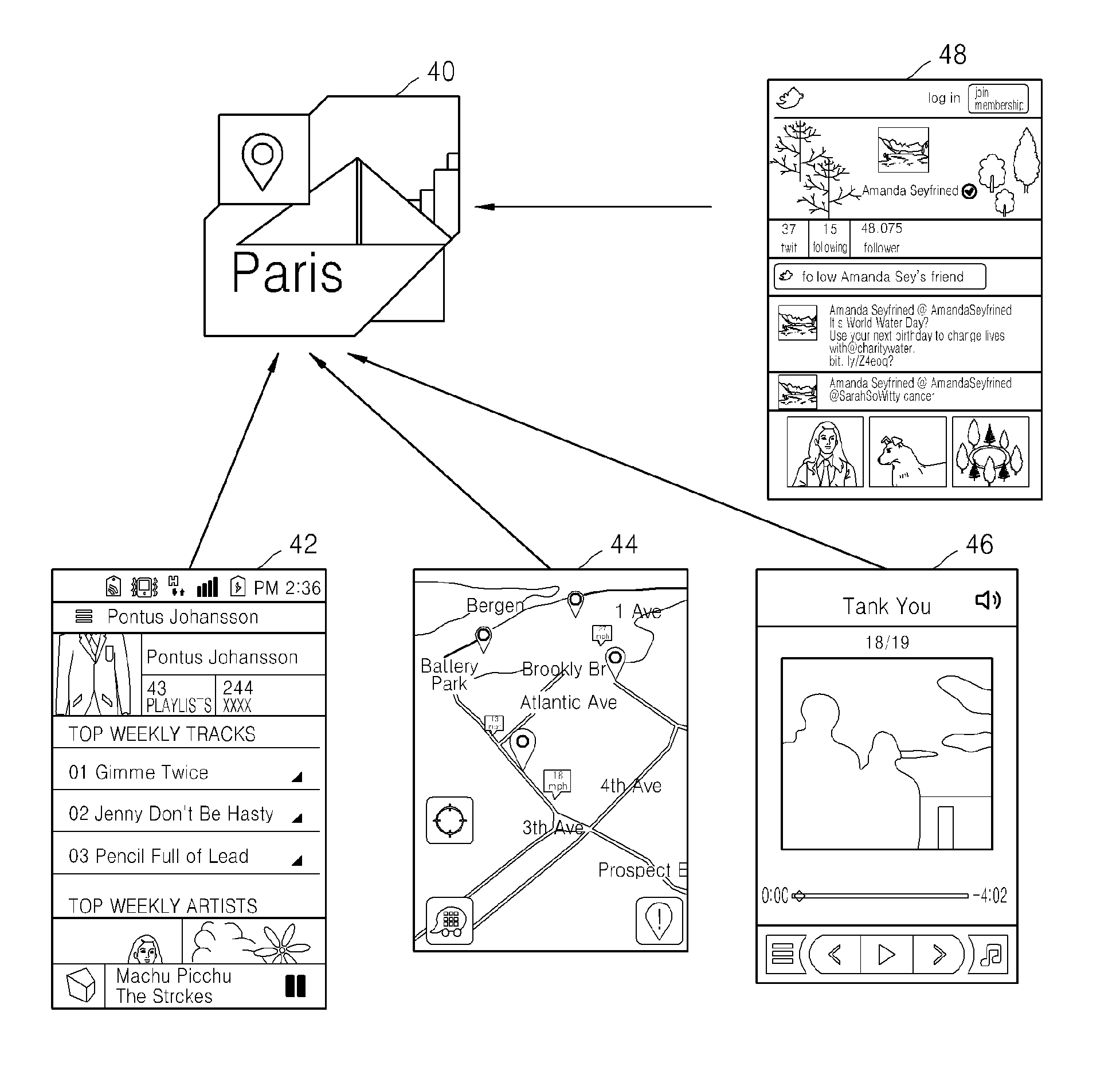 Method and device for executing application