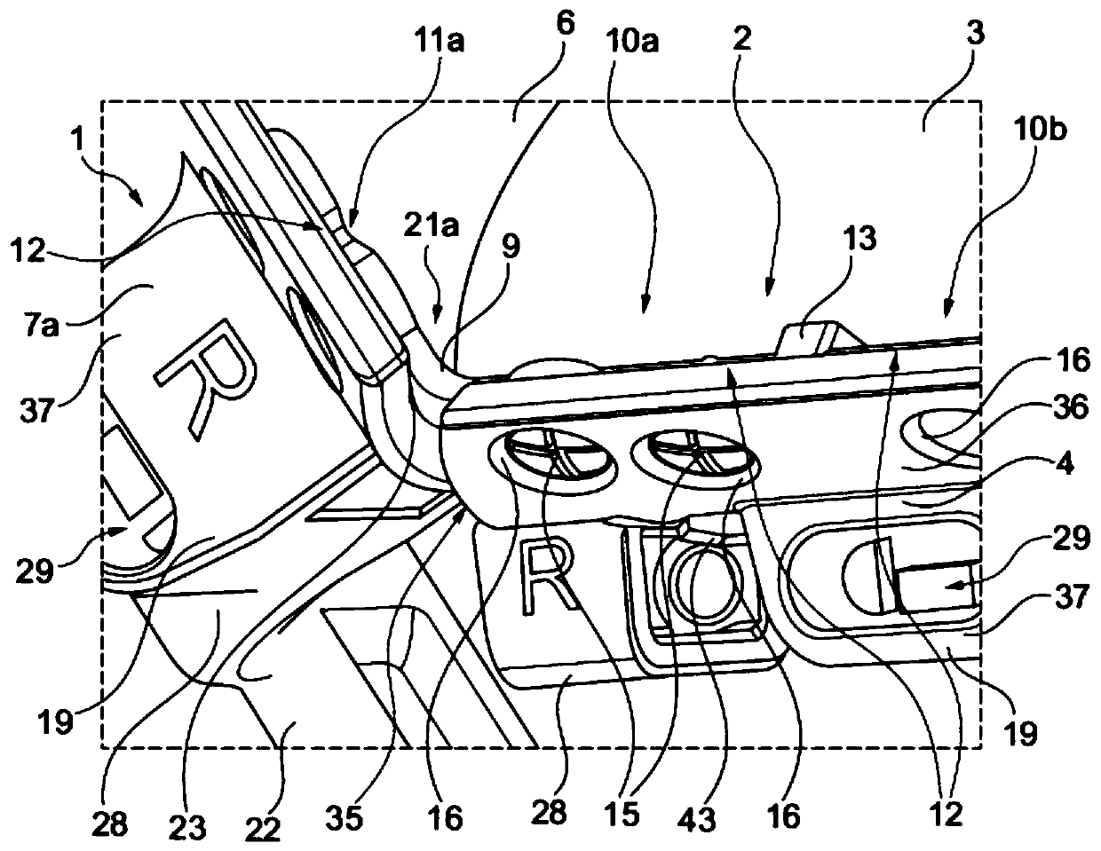 Fibula bone material removal and transfer template