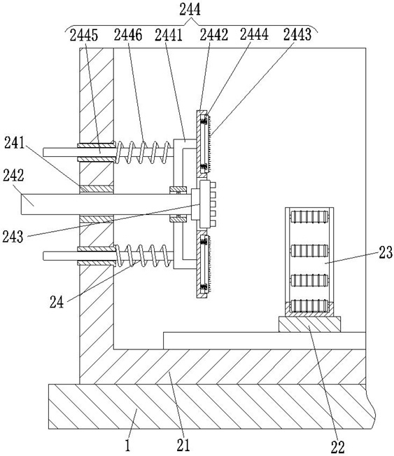 A condenser online cleaning device