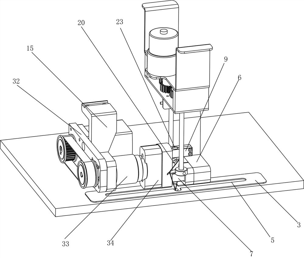 Automatic knotting mechanism