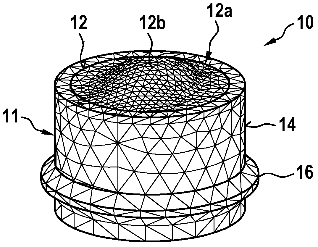 Sensor device and method for detection of the surrounding environment of a vehicle