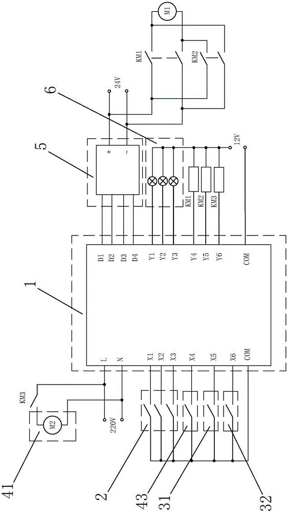 Systematic device used for bridge opening waterlogging warning and treatment method of systematic device