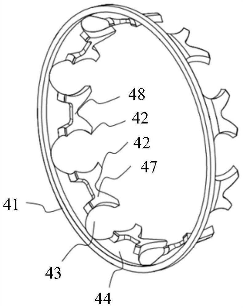 Retainer for rolling bearing and rolling bearing