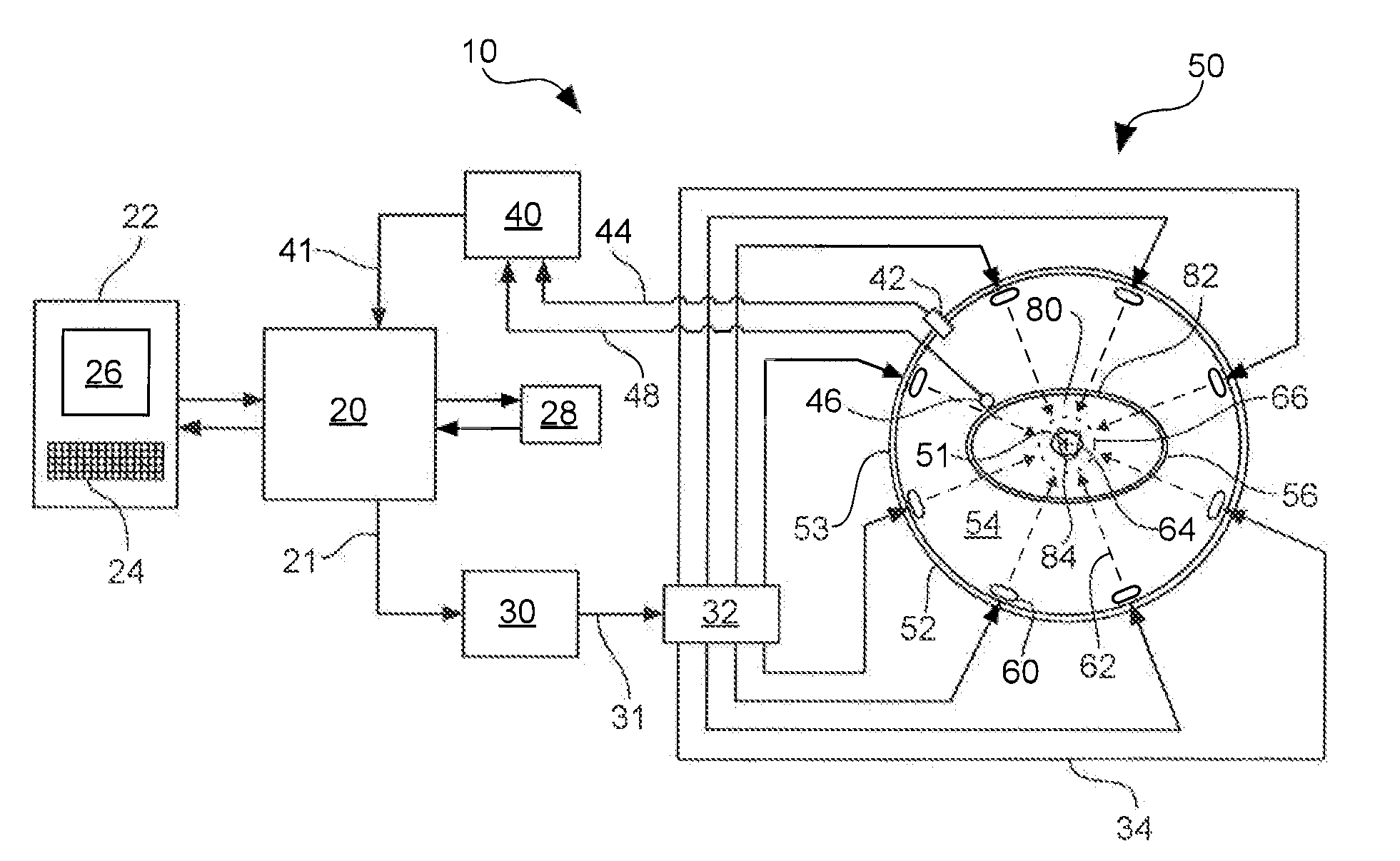 Deep heating hyperthermia using phased arrays and patient positioning