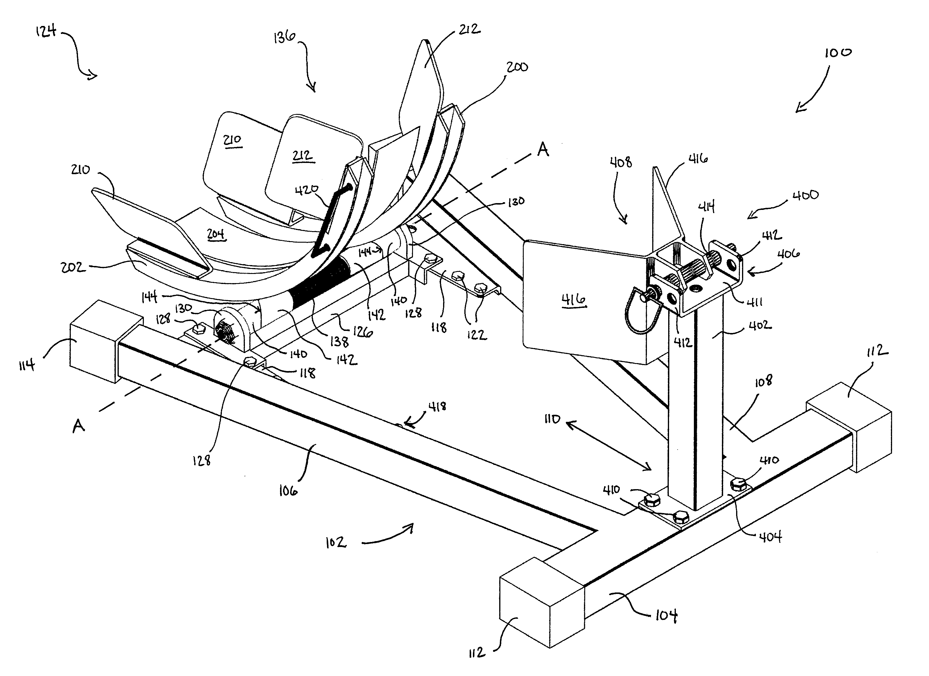 Chock apparatus