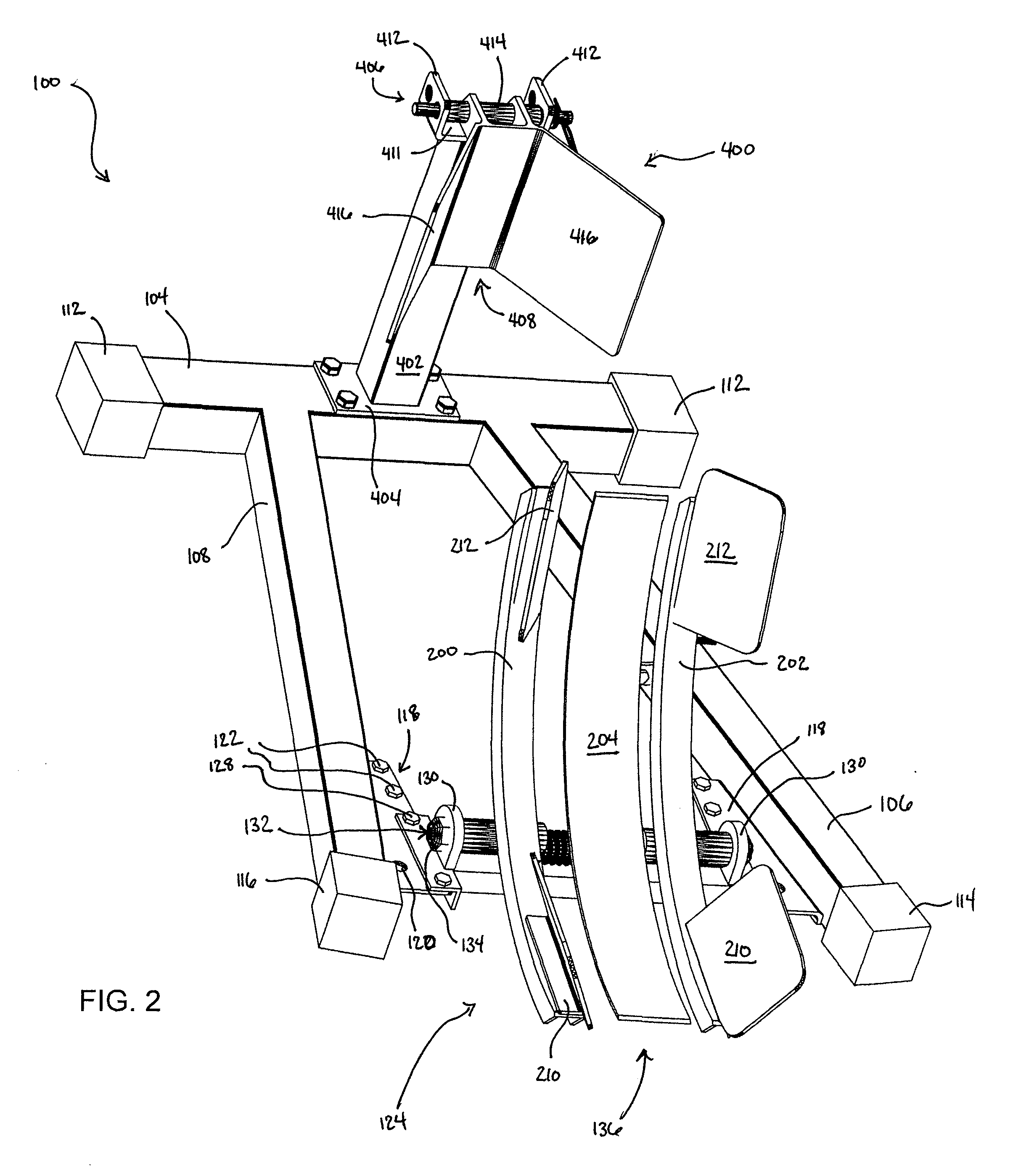 Chock apparatus