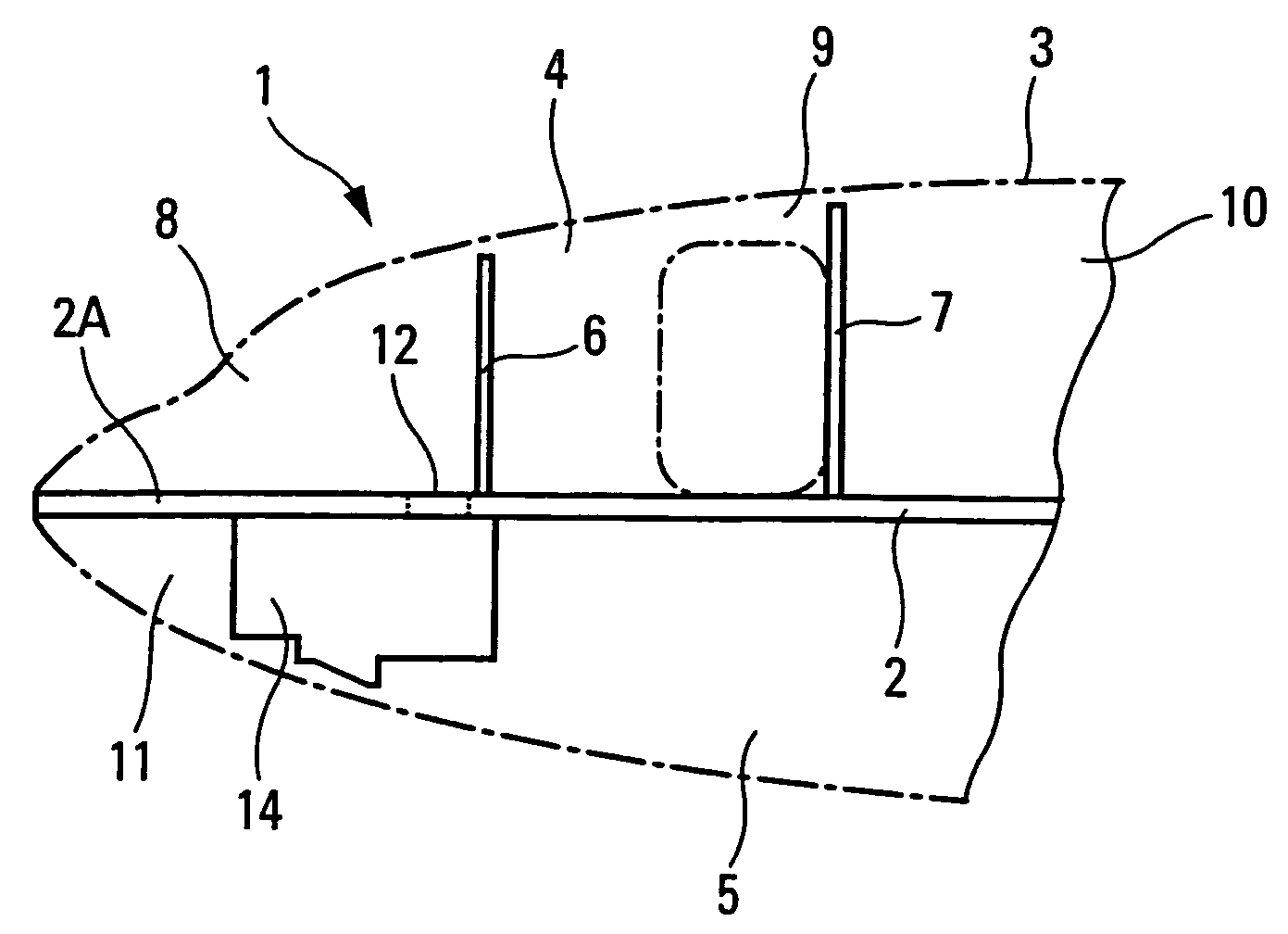 Long-haul airplane