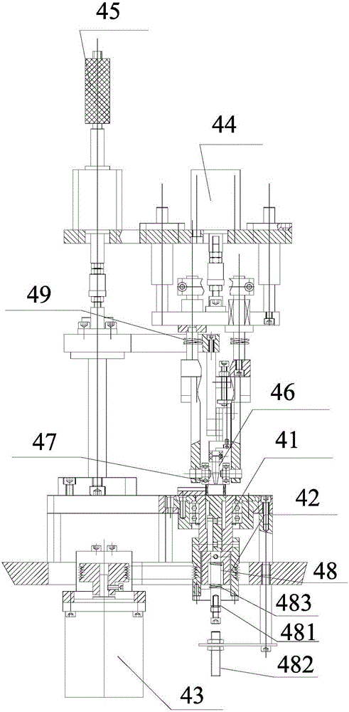 Stamping outer ring bearing detector