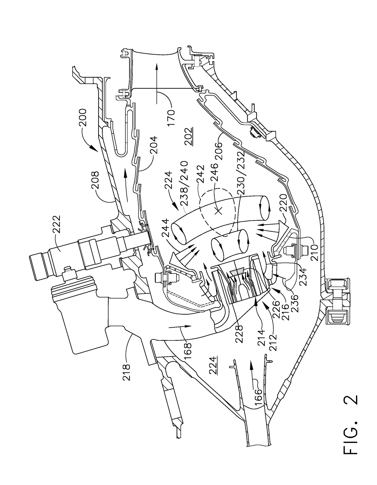 Deflector for gas turbine engine combustors and method of using the same