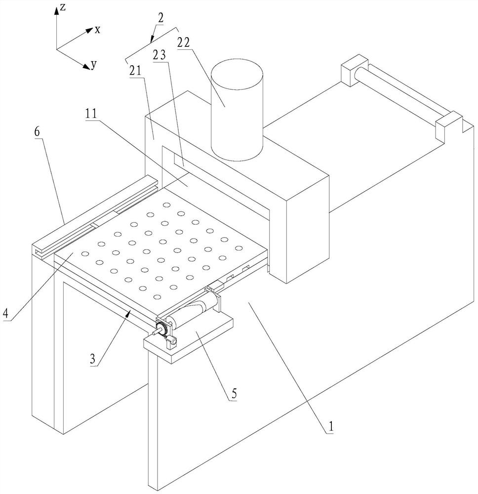 Cutting device of a knurling machine