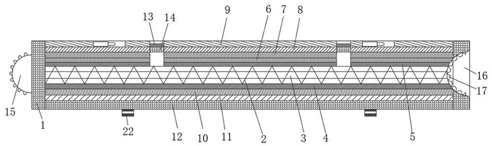 Environment-friendly hollow heat-insulating and breathable heat-preservation plate convenient to splice