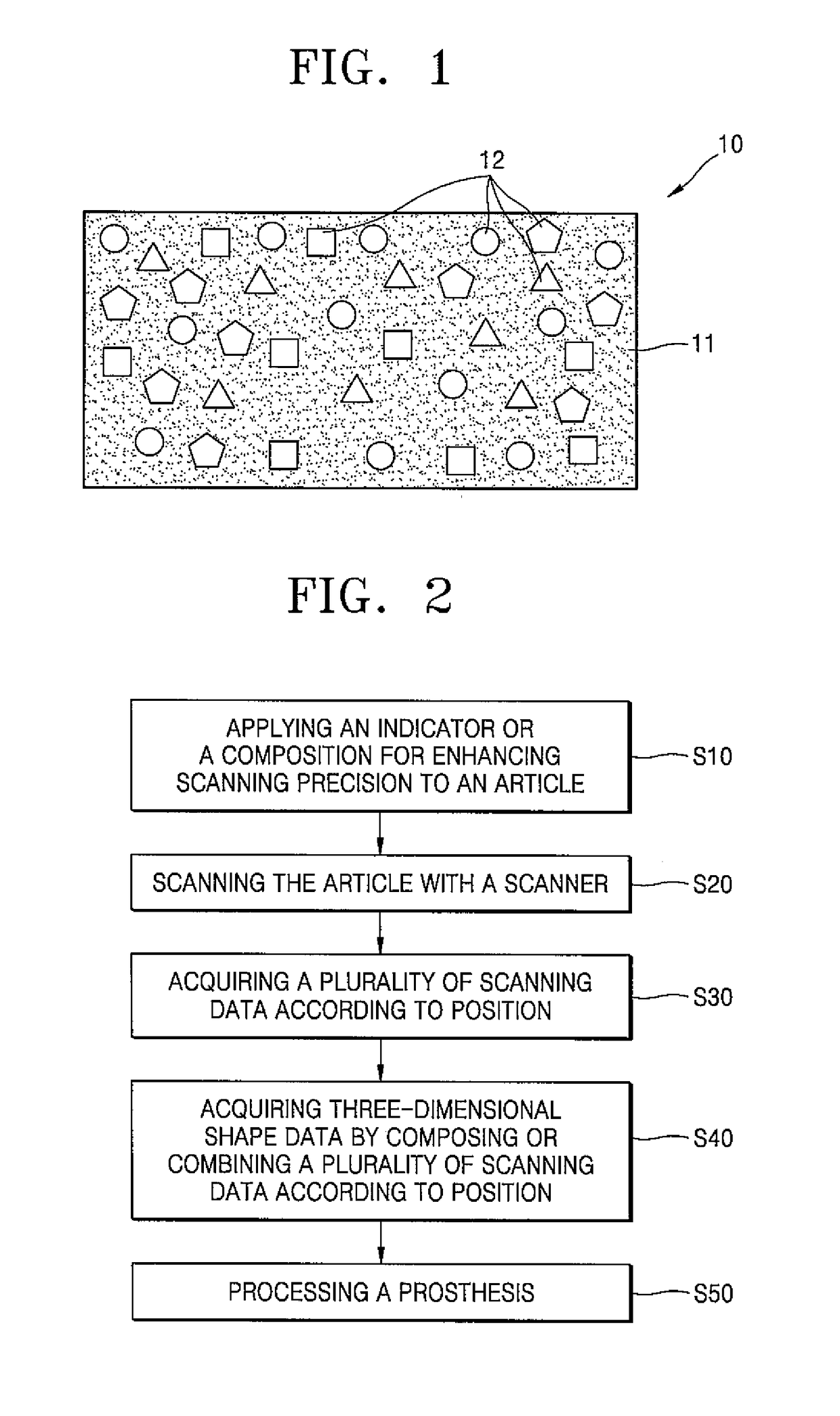 Indicator for Improving Scanning Precision, Composition for Improving Scanning Precision, and Method for Improving Scanning Precision of Article