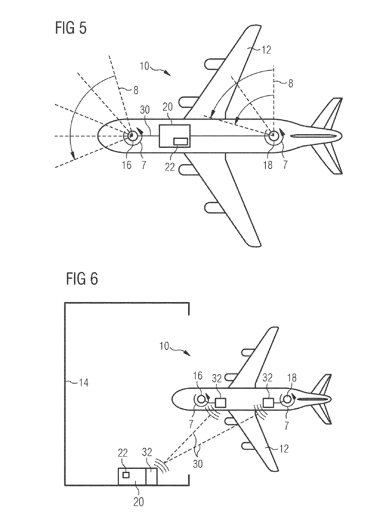 System and method for navigating an aircraft in a hangar