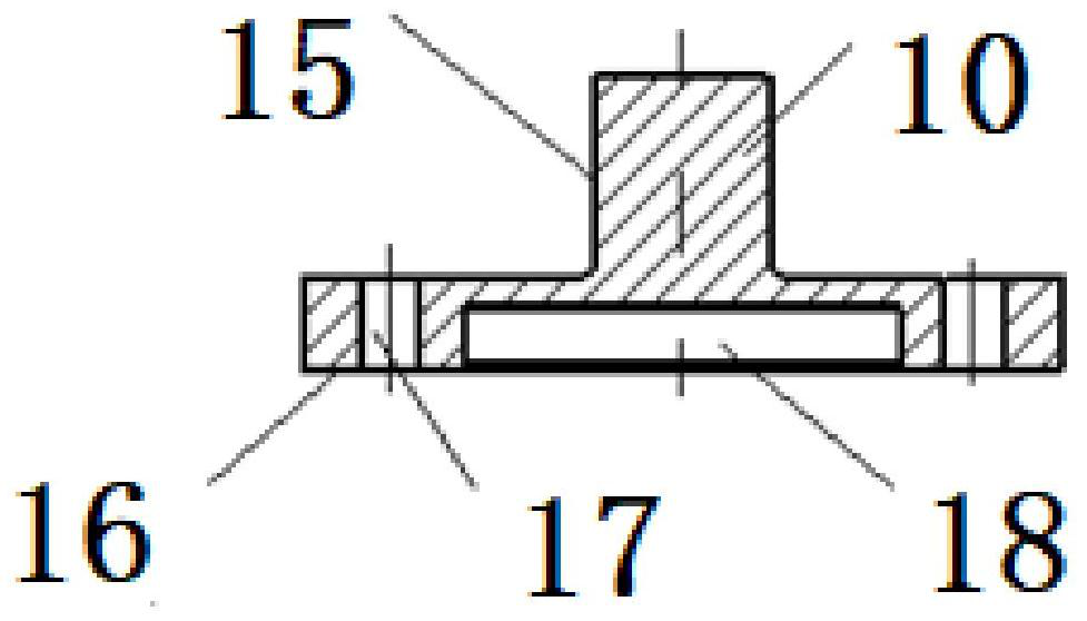 A chemical mechanical polishing method and polishing device for an integral impeller