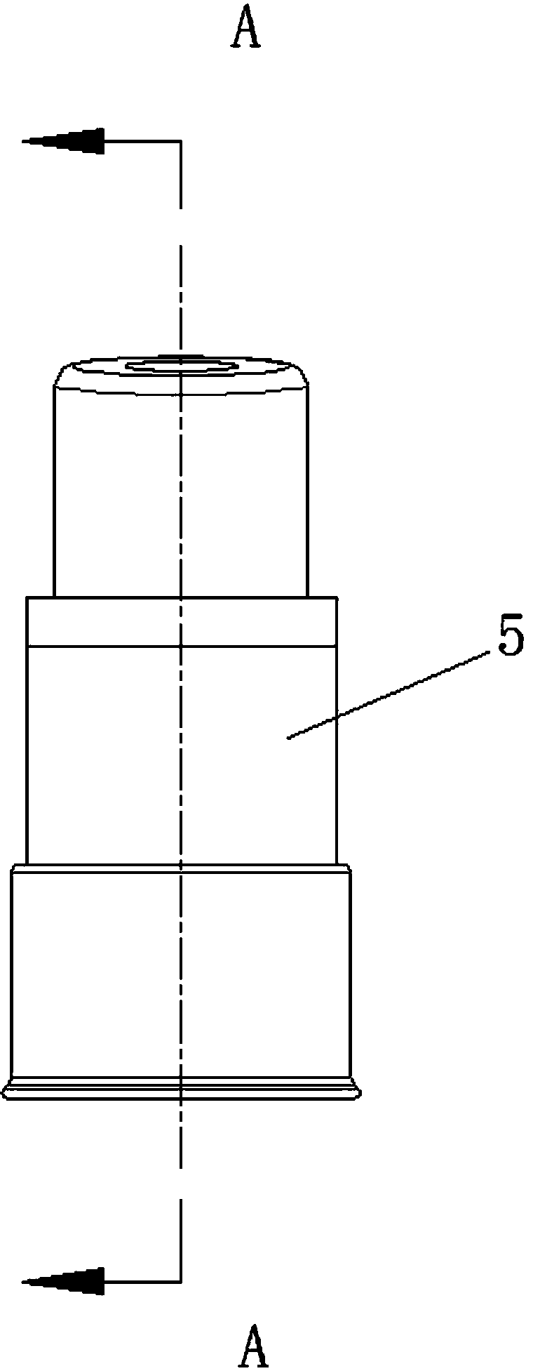 X-ray tube cathode and anode alignment device and alignment method with same