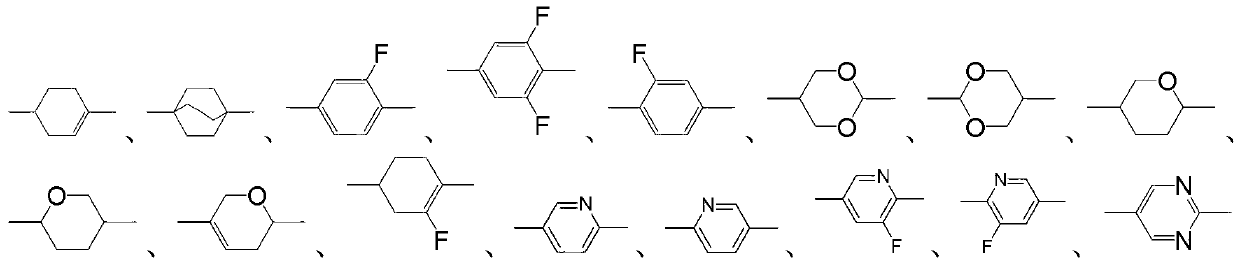 Benzofuran derivative liquid crystal compound as well as composition and application thereof