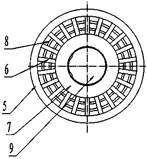 Cooling unit of direct air-cooling steam condenser