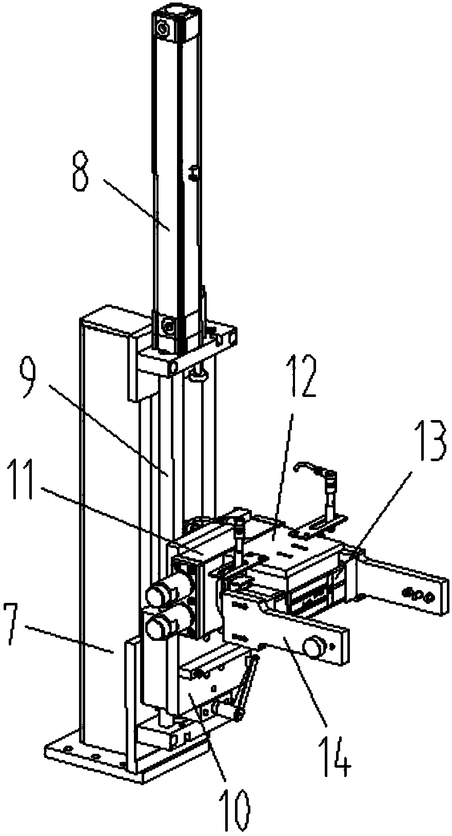 An automatic unloading tape reel machine