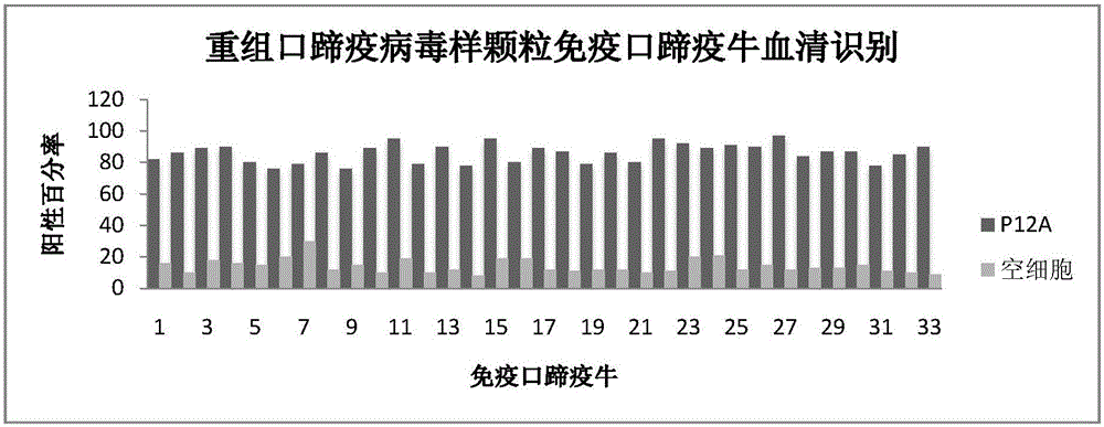 Foot and mouth disease virus-like particle vaccine and preparation method thereof