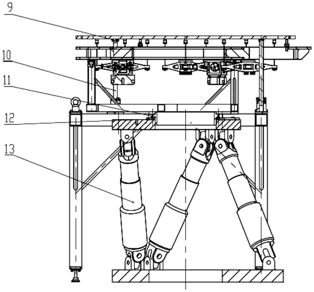 A high-precision positioning system and method for a large-aperture mirror