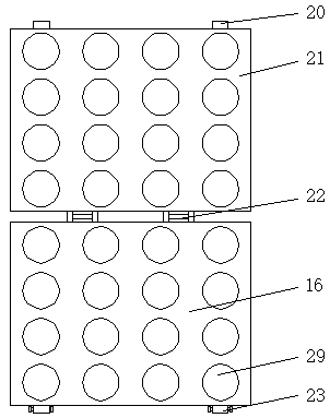 Concrete interlocking block steam curing device