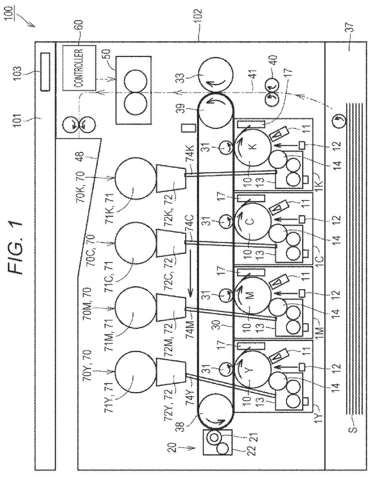 Toner replenishing apparatus with agitation member, developer, and image forming apparatus