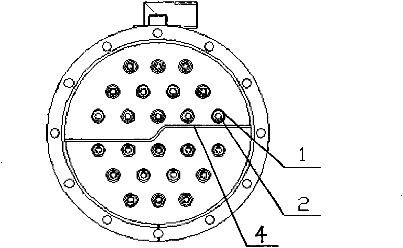 Shell and tube type heat exchanger