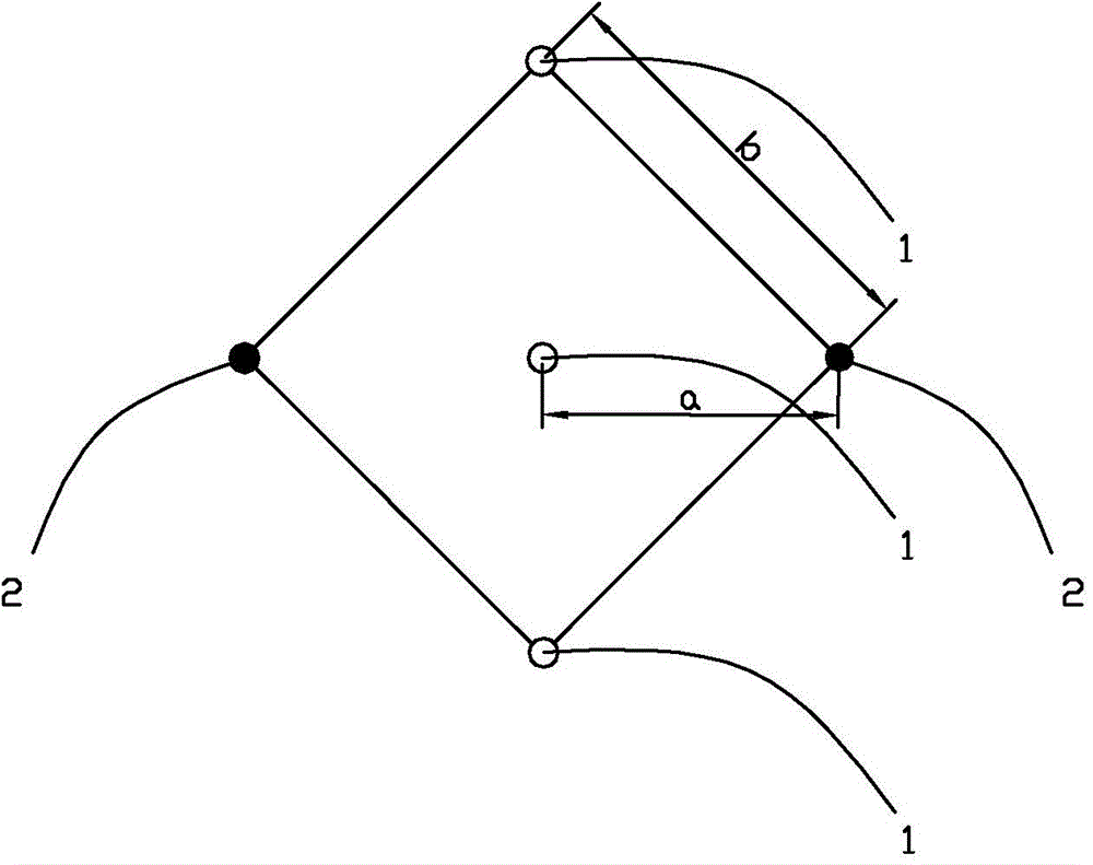 Medium-length hole blasting and cutting method in underground construction