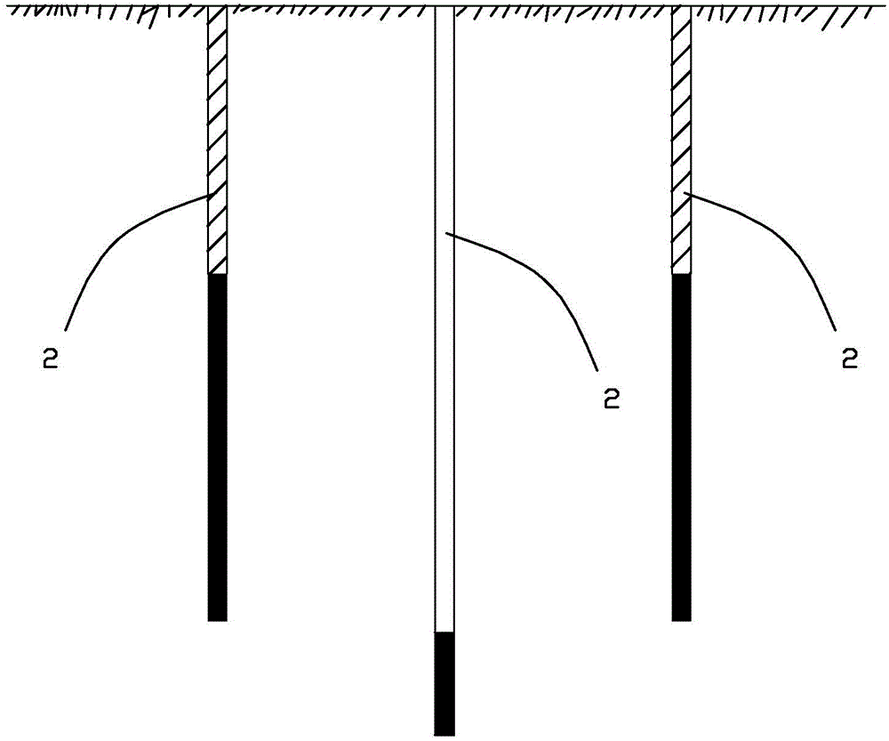 Medium-length hole blasting and cutting method in underground construction