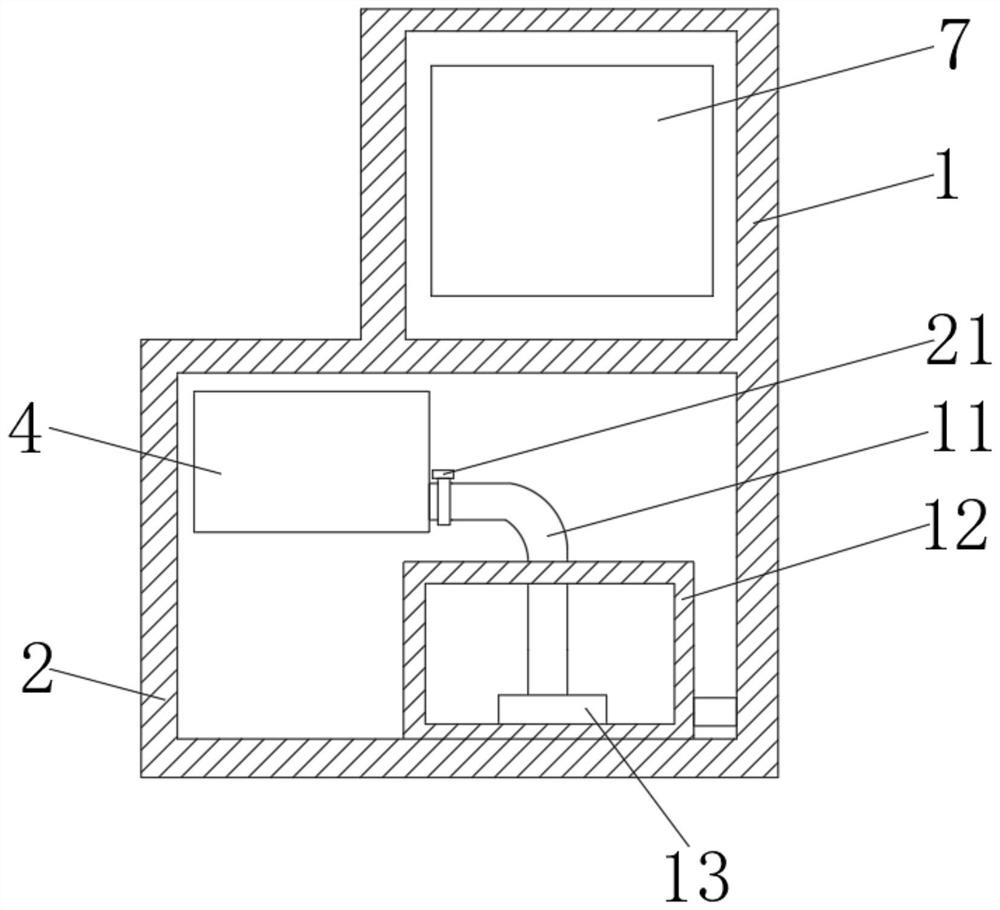 Operating table for liquid-based thin-layer cell pelleter