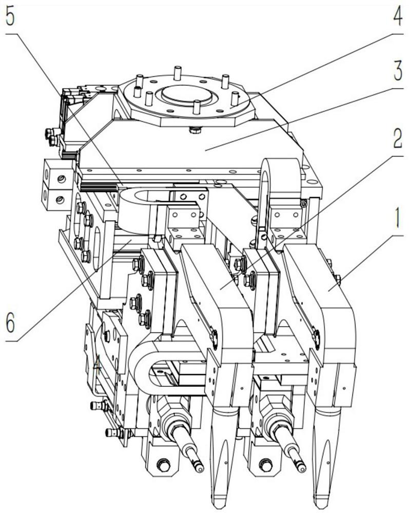 Double-spot double-face floating welding gun