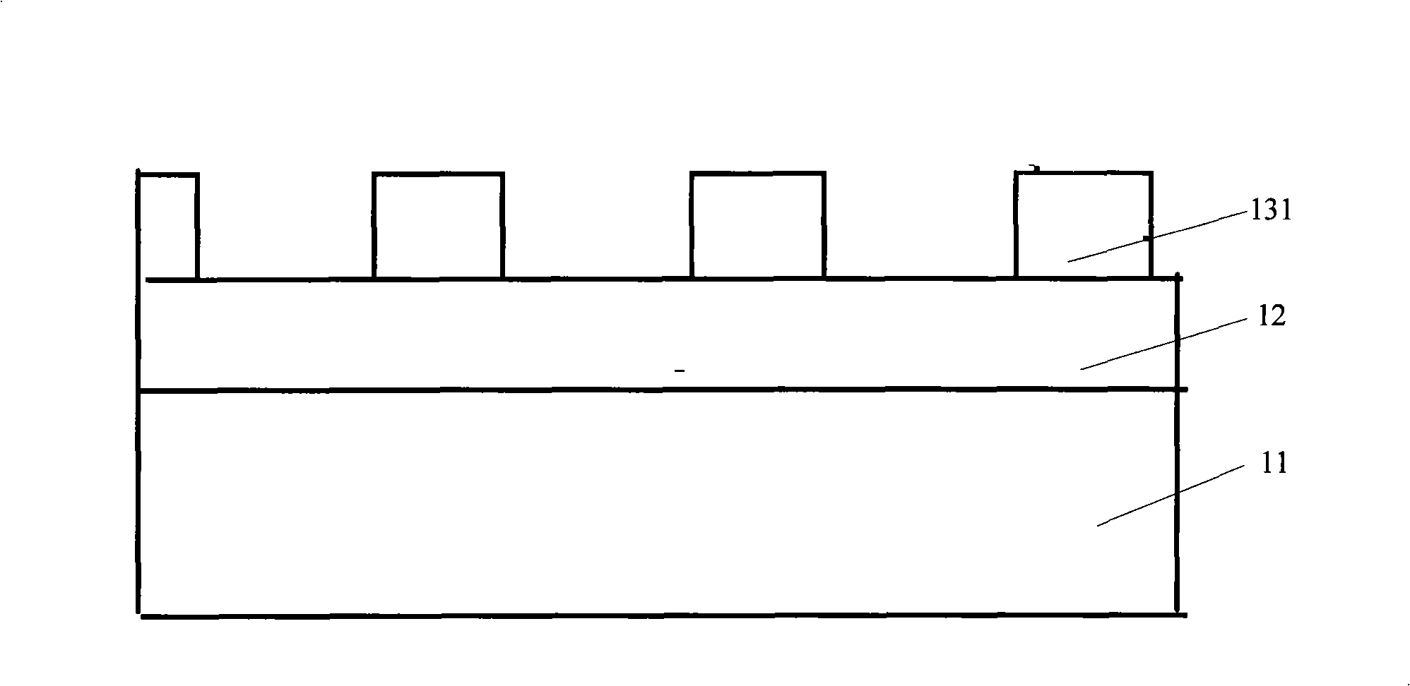 Method for forming micro-graphic pattern on floating grid