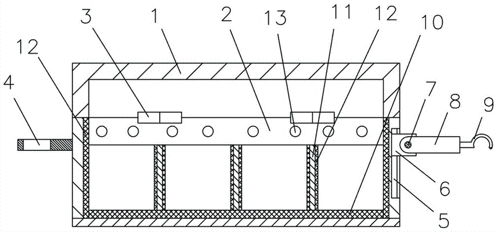 Sectionalized brick transportation case