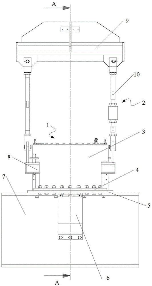 Method of loading force for vehicle chassis testing