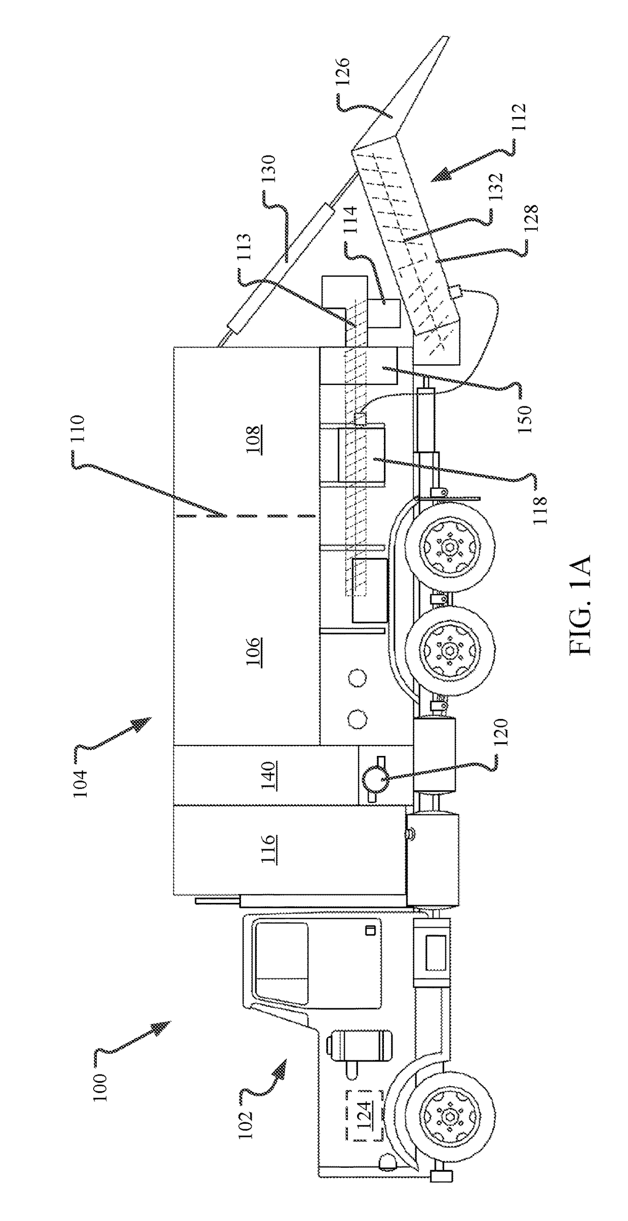 Volumetric mobile powder mixer