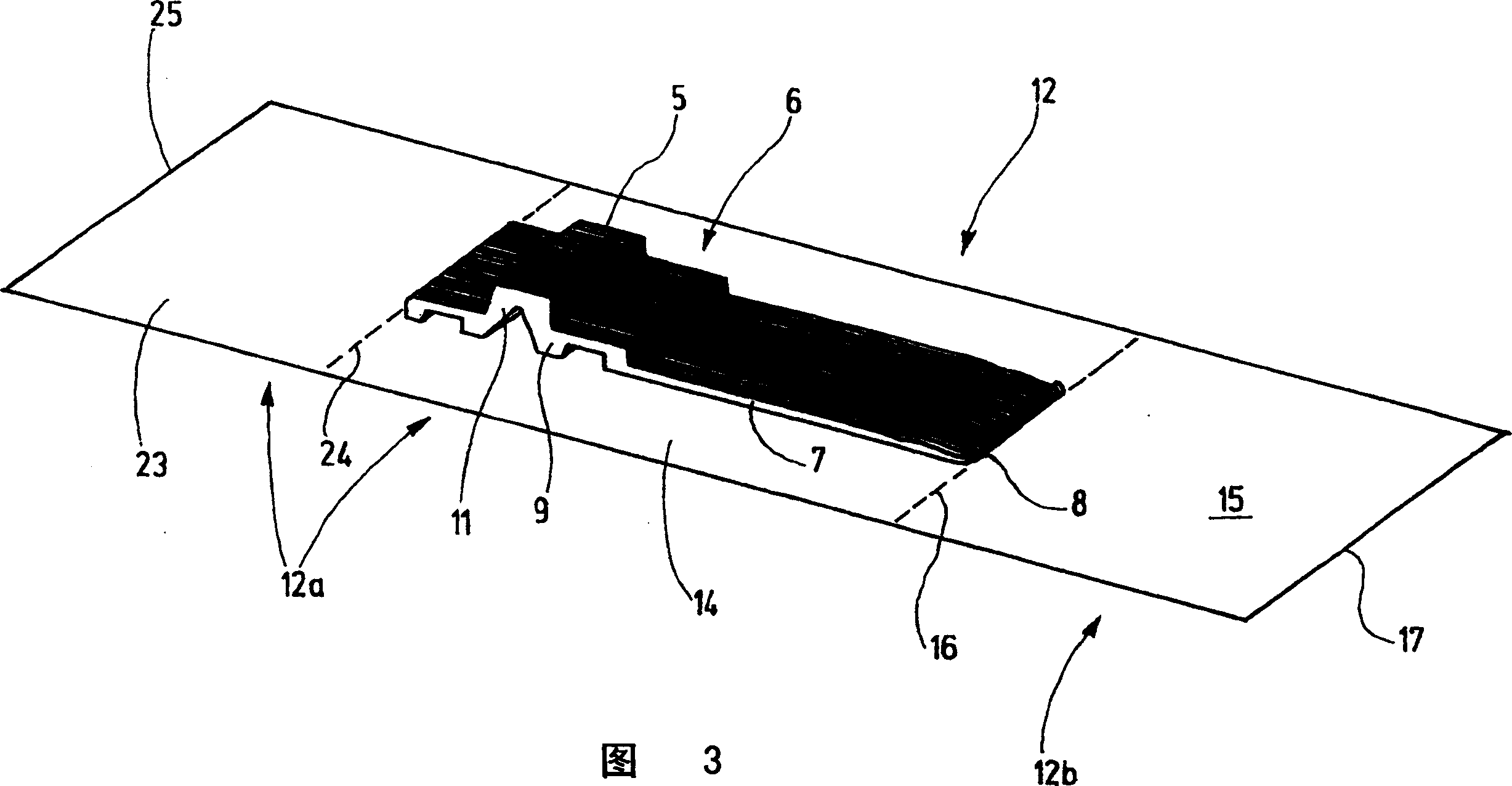 Needle package and needle pouch, as well as packaging method