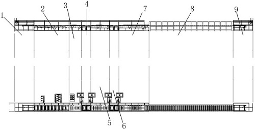 Fully-automatic cleaning, hardening and drying system and method