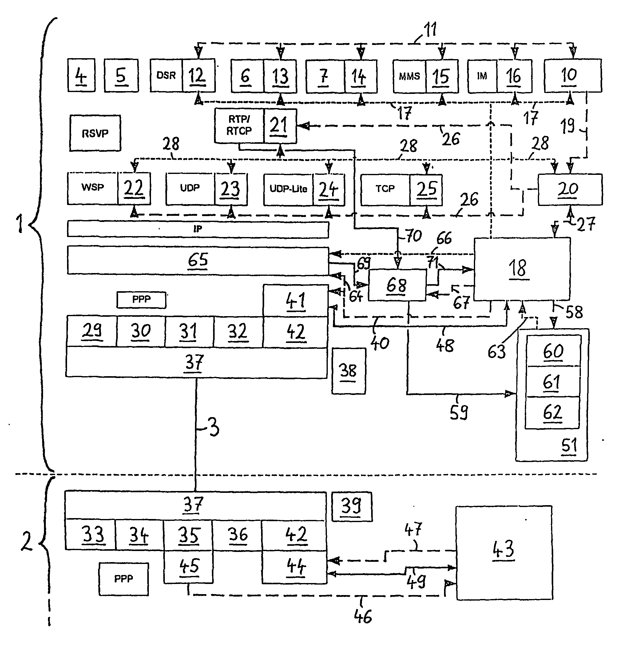 Distributed quality-of-service management system