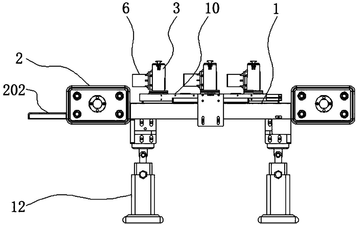 Portable ultrasonic steel bar quality detection device