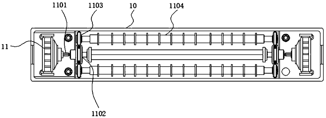 Portable ultrasonic steel bar quality detection device